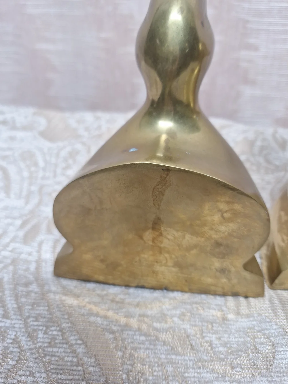 Brass Duck Figurine Pair - Vintage Decorative Ducks